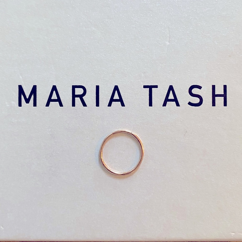 Maria Tash 14k Rose Gold 12.5 mm clicker